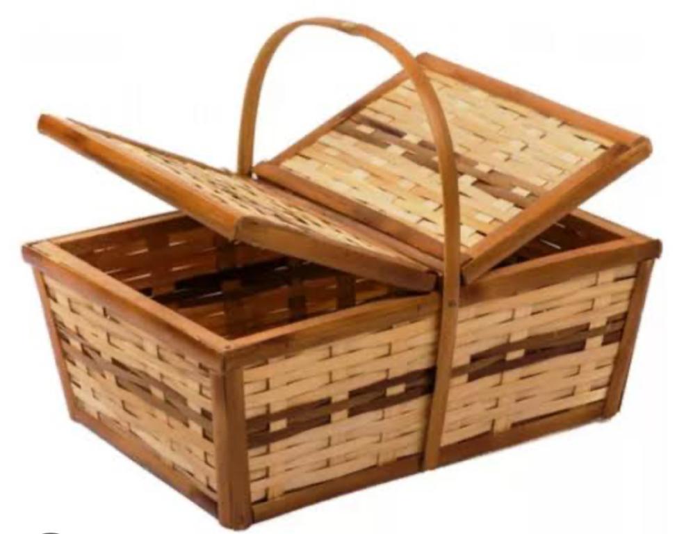 CESTA PICK NICK DE BAMBU MINI