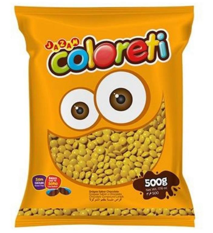 COLORETI MINI AMARELO 500G