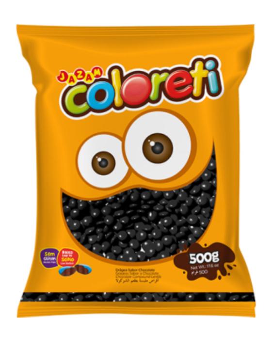 COLORETI MINI PRETO 500G