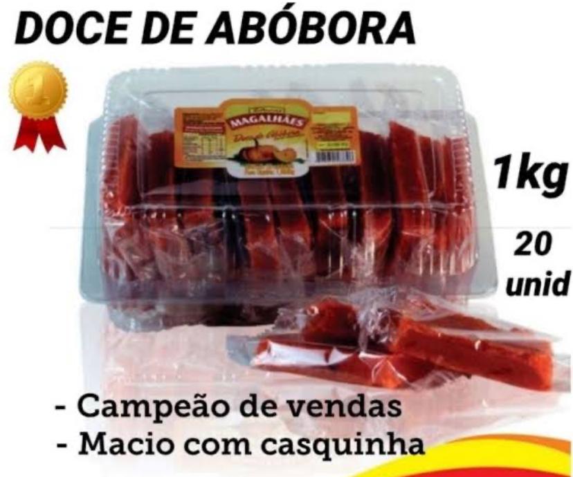 DOCE DE ABOBORA MAGALHAES C/20UN