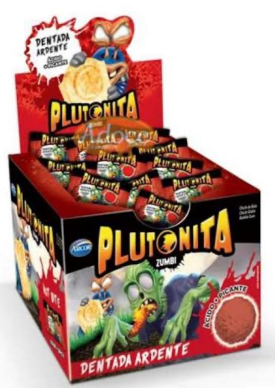 CHICLE ARCOR PLUTONITA DENTADA ARDENTE C/40UN