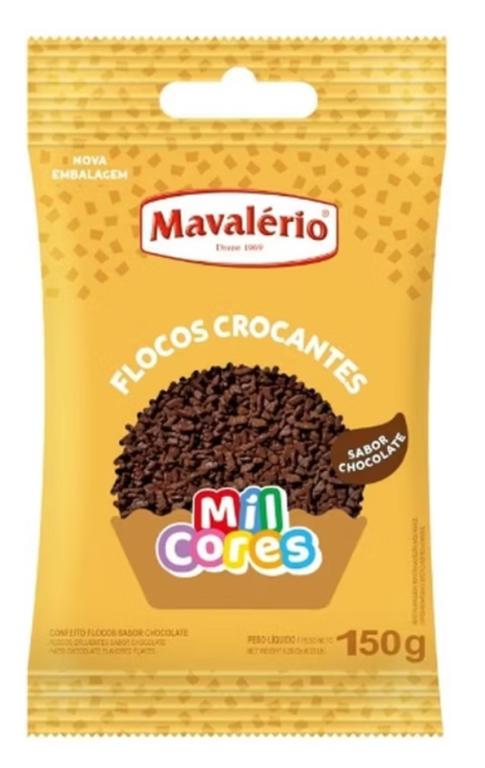 FLOCOS CROCANTE MIL CORES CHOCOLATE 120G