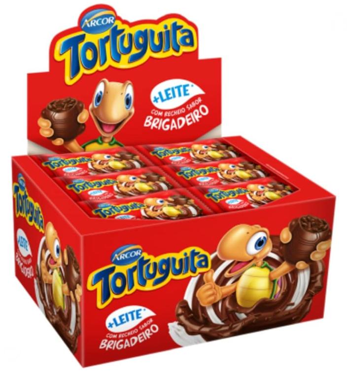 CHOCOLATE TORTUGUITA BRIGADEIRO C/24X15,5GR