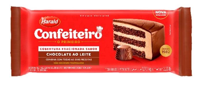COBERTURA BARRA CONFEITEIRO AO LEITE 1,01KG