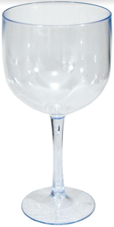 TACA DE GIN TRANSPARENTE 600ML