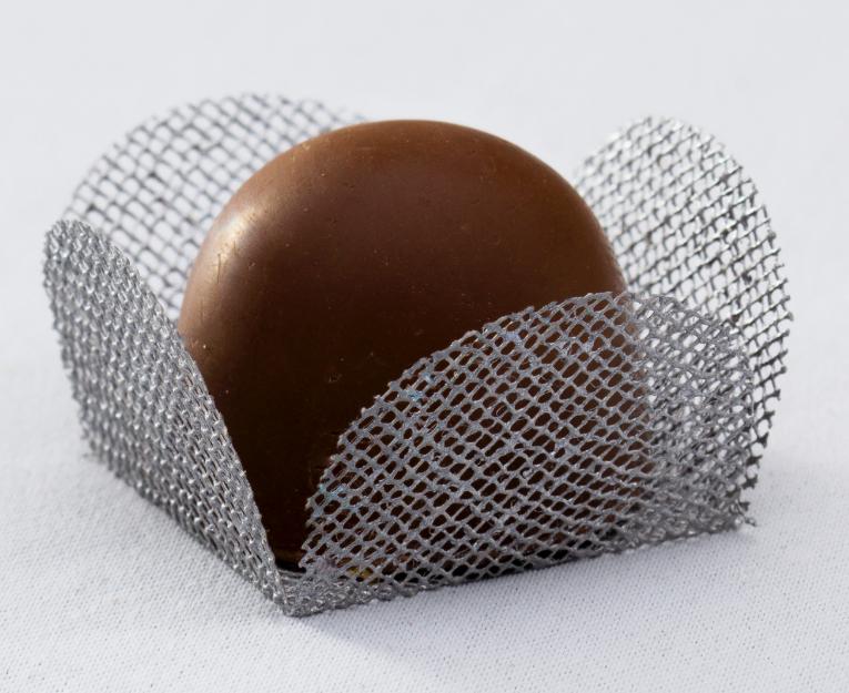 PORTA BOMBOM DAFESTA TELA FIO OURO C/24UN