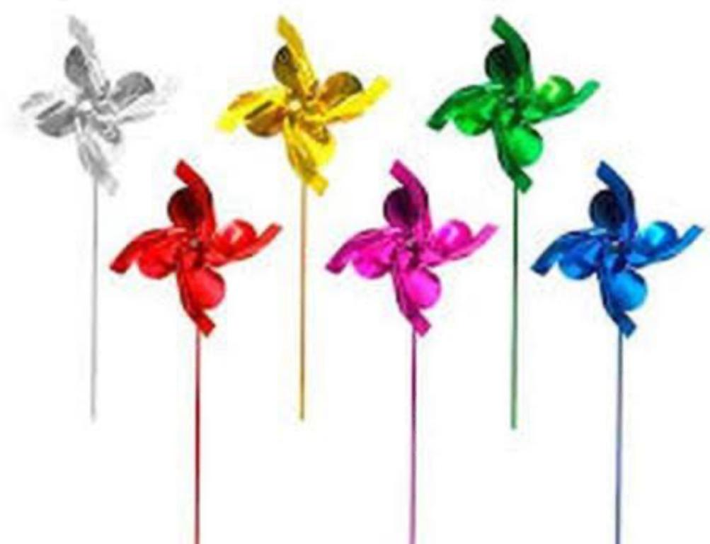 CATAVENTO METALIZADO P/ FESTA C/12UN