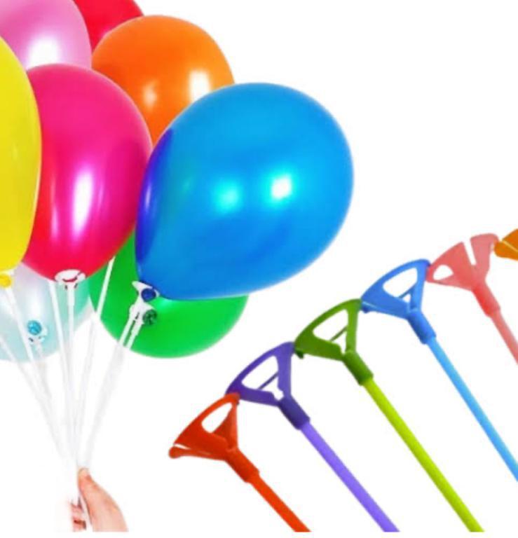 PEGA BALAO 32CM TRANSPARENTE C/10UN