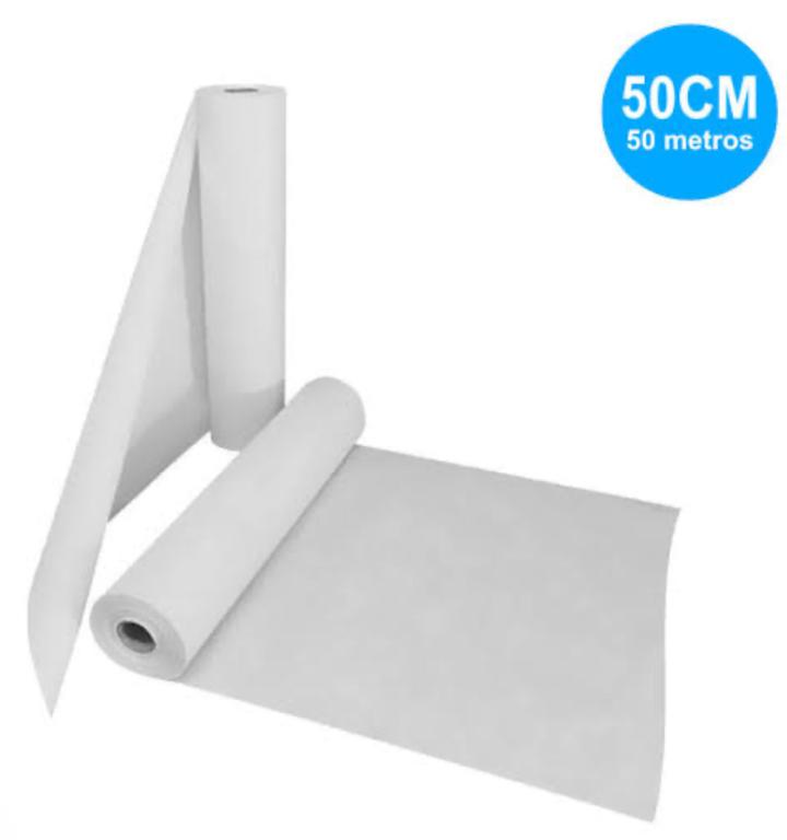 LENCOL HOSPITALAR  LUXO 70CM C/50MTS