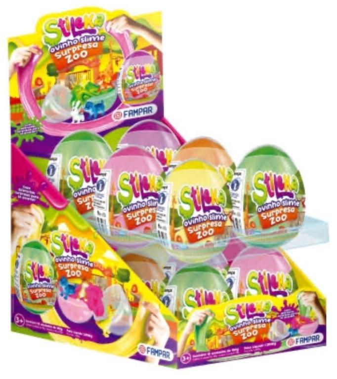 OVO SURPRESA STILEKA SLIME ZOO