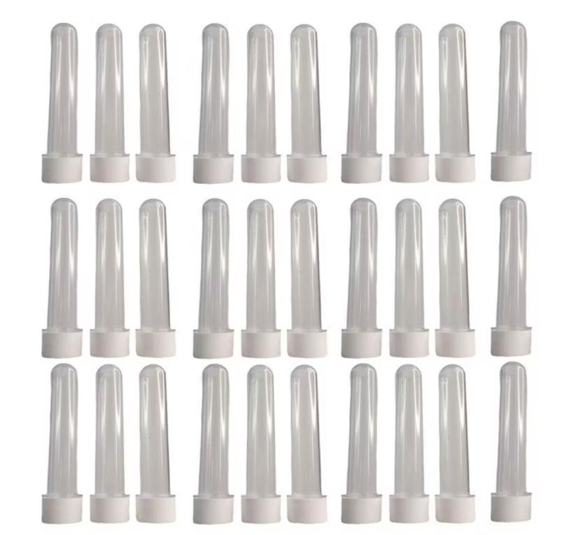 TUBETE 8CM BRANCO C/10UN