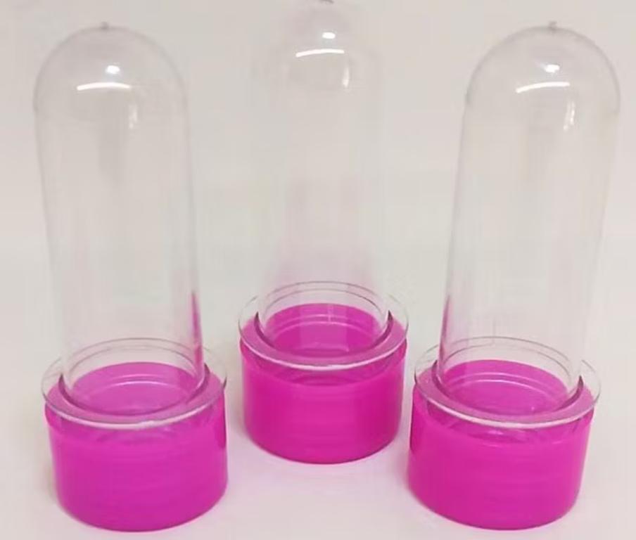TUBETE 8CM PINK C/10UN