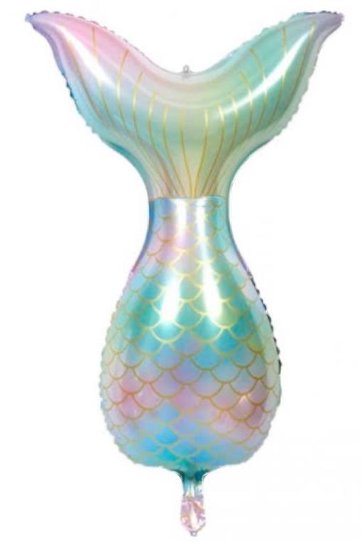 BALAO METALIZADO CAUDA DE SEREIA FURTA COR