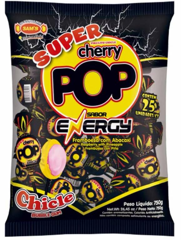 PIRULITO CHERRY POP ORIGINAL ENERGY 700GR C/50UN