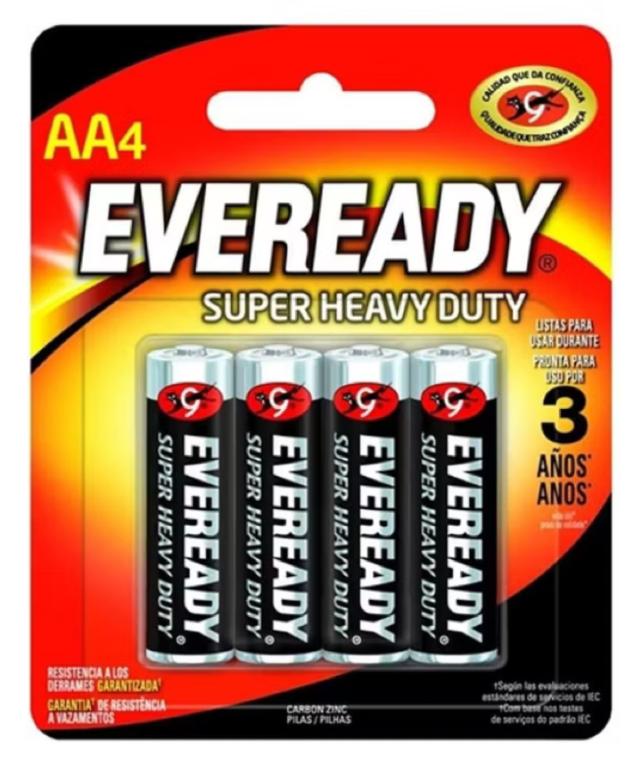 PILHA PANASONIC PEQUENA AA C/04UN