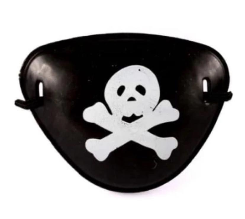 TAPA OLHO PIRATA C/10UN