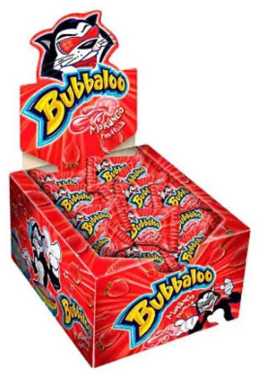 CHICLE BUBBALOO MORANGO 300G