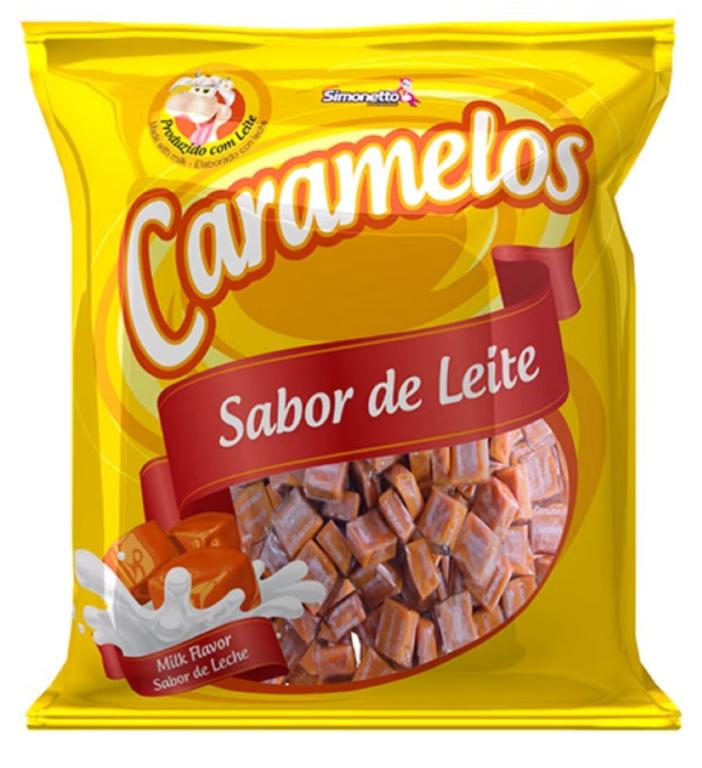 CARAMELO SIMONETTO ORIGINAL LEITE 500G