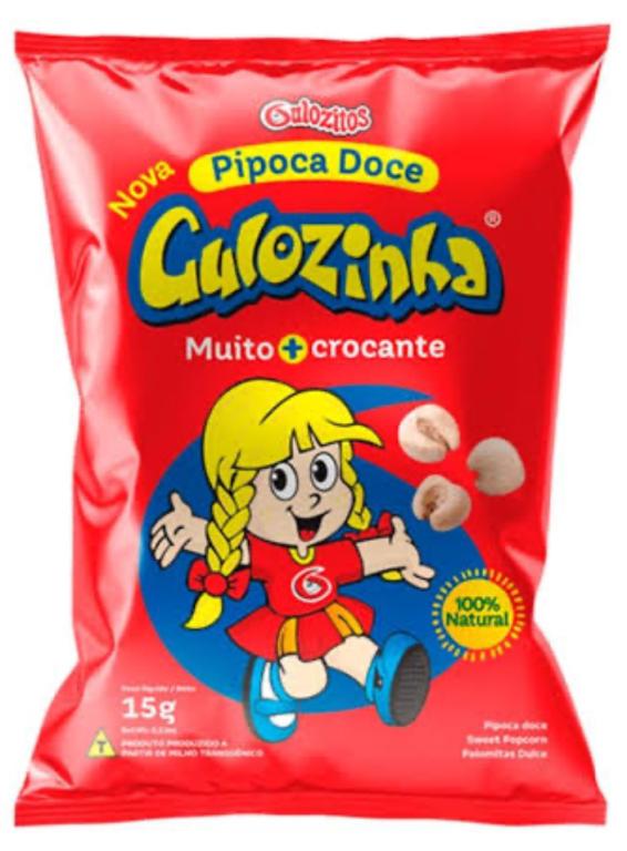 PIPOCA DOCE GULOZINHA FD/25X15GR