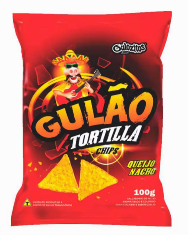 GULAO TORTILLA QUEIJO NACHO 100GR