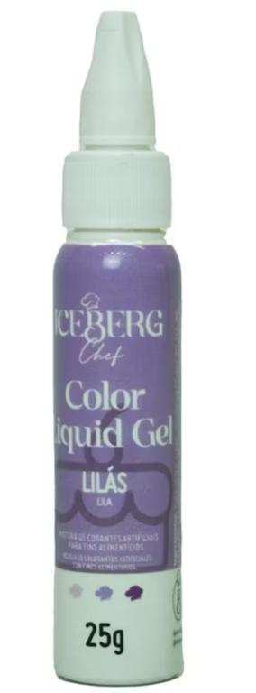 CORANTE LIQUIDO GEL ICEBERG LILAS 25G