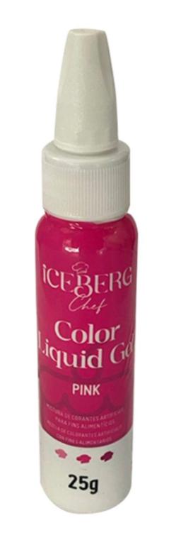 CORANTE LIQUIDO GEL ICEBERG PINK 25G