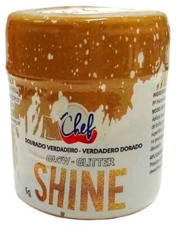 GLITTER COM. ICEBERG GLOW DOURADO 5GR