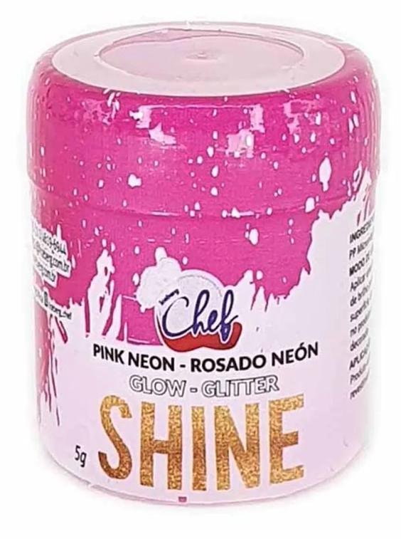 GLITTER COM. ICEBERG GLOW PINK 5GR