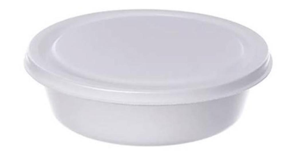 CONJ. MARMITA ISOPOR ULTRA M-50 C/TAMPA 700ML C/50UN