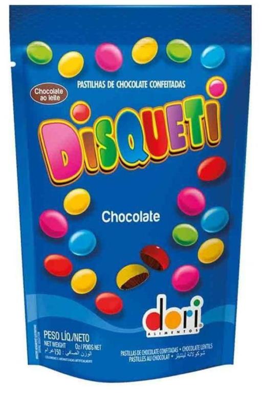 DISQUETI DORI CHOCOLATE POUCH 120G