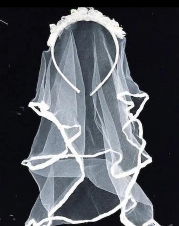 TIARA DE FLORES COM VEU DE NOIVA