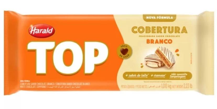 COBERTURA BARRA TOP BRANCO 1,01KG