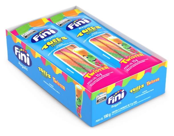 BALA FINI REGALIZ TUBES TWIST DP/12X15G