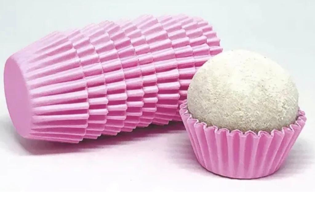 FORMINHA PAPEL DAFESTA Nº0A P/CUPCAKE ROSA C/45UN