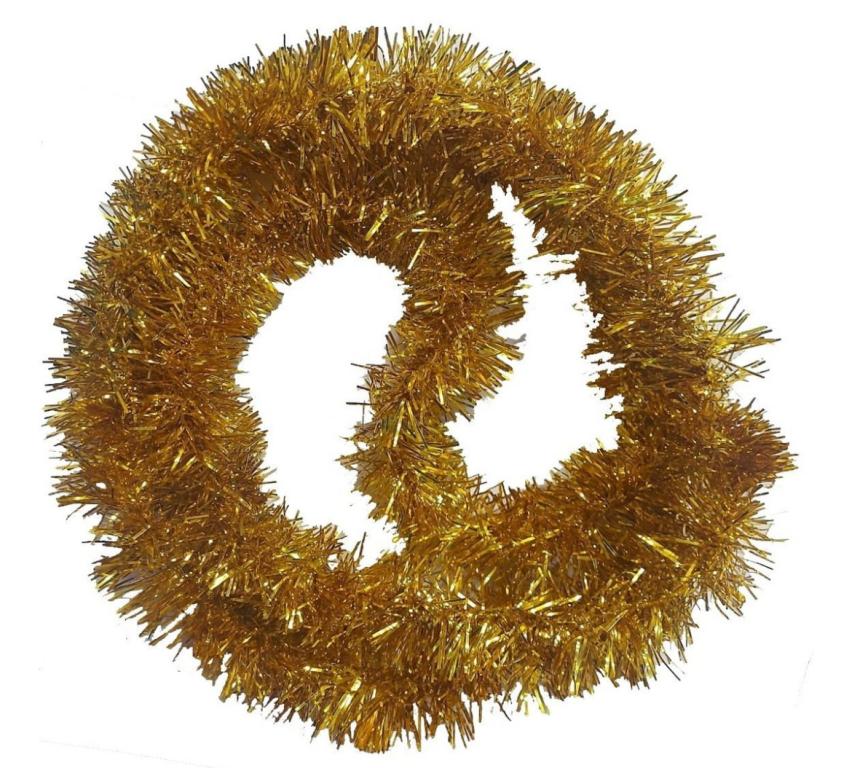 ENFEITE DECORATIVO FESTAO NATALINO DOURADO