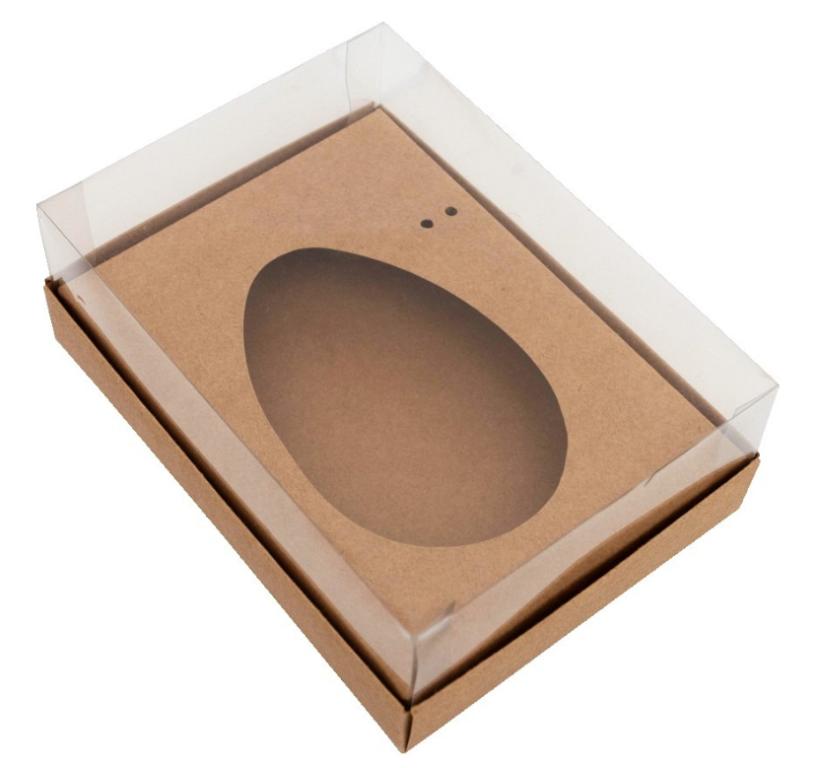 CAIXA OVO DE COLHER STYLUS MULTIBERCO DE 350G/500G KRAFT C/COLHER