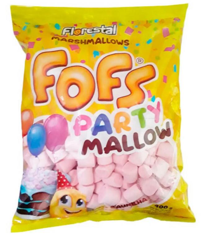 MARSHMALLOW FOFS PARTY ROSA 400G