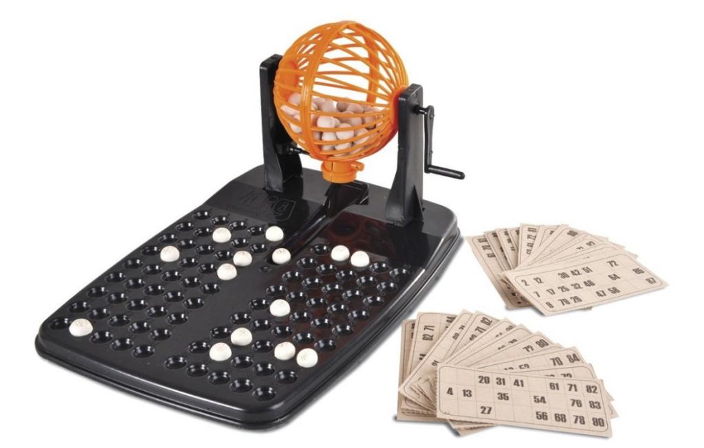 JOGO BINGO GLOBO E PEDRAS