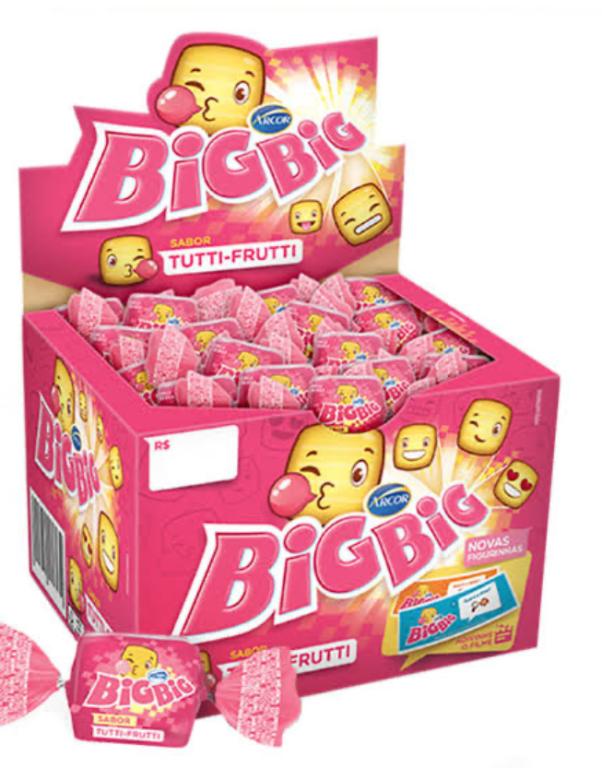 CHICLE BIG BIG TUTTI-FRUTTI 315G