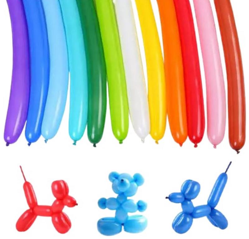 BALAO LISO PIC PIC 260 NEON SORTIDO C/25UN