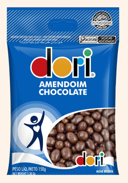 AMENDOIM DORI CHOCOLATE CONF. 150G