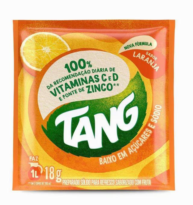 REFRESCO TANG LARANJA 18G DP/18UN