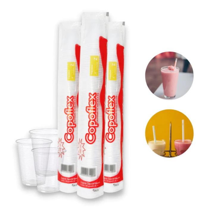 COPO PLAST. PS COPOFLEX 200ML CX/25X100UN