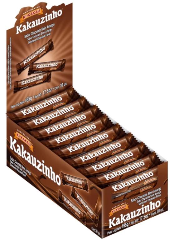 KAKAUZINHO MEIO AMARGO KI-KAKAU DP/30UN