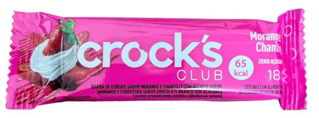 BARRA CEREAL CROCKS CLUB ZERO M. E CHANT C/12UN