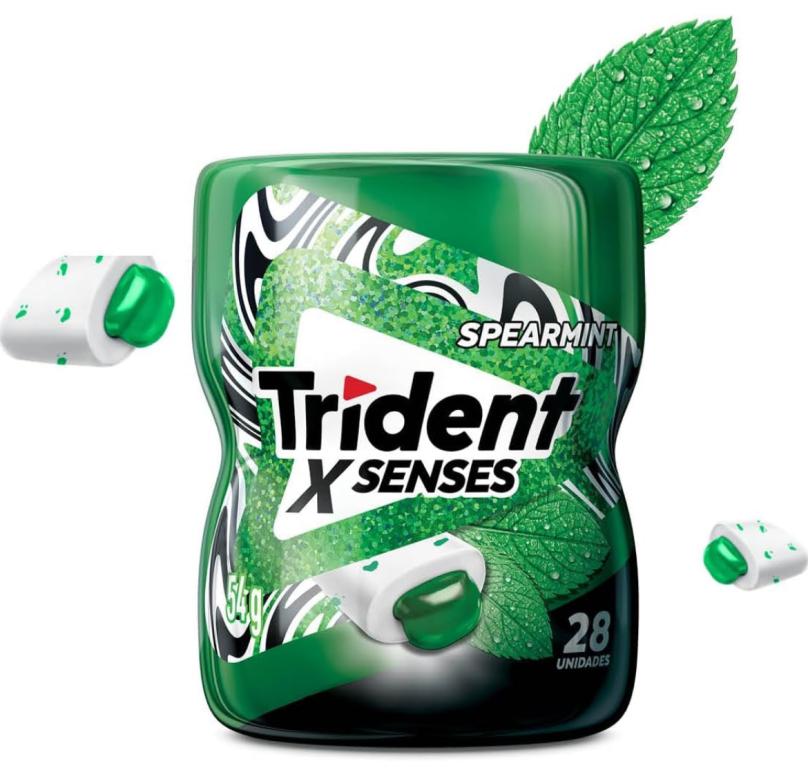 TRIDENT GARRAFA SPEARMINT C/28UN