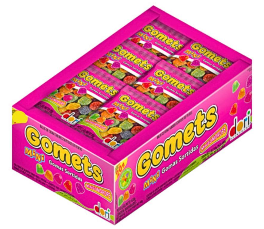 GOMA SINO MINI DORI SORTIDA C/24X18G