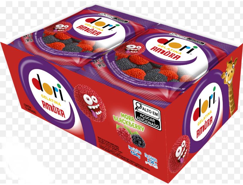 BALA DORI GELATINA AMORA C/12X13G