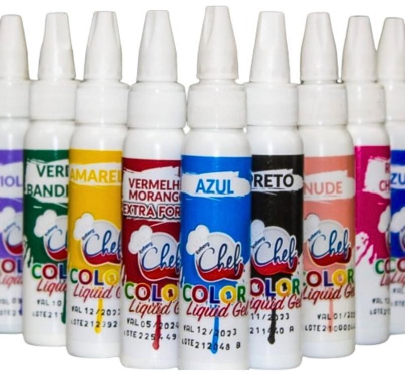 CORANTE LIQUIDO GEL ICEBERG AMARELO 25G