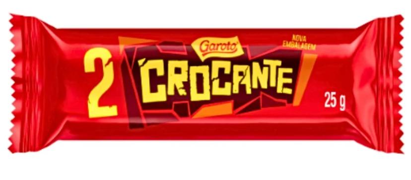 CHOCOLATE GAROTO CROCANTE 25G
